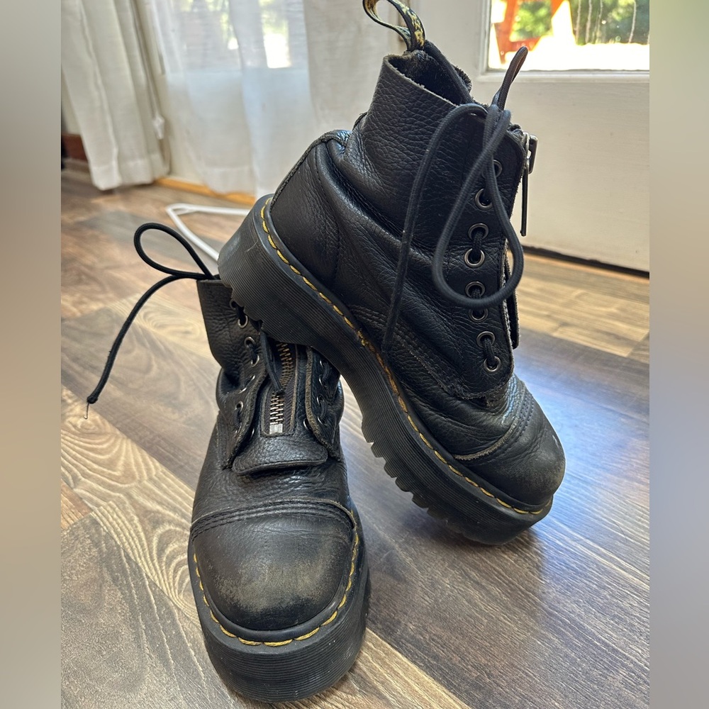 Dr Martens Black combat boots